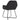 Scaune de sufragerie, 6 buc. negru, material textil