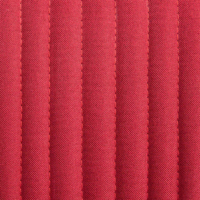 Scaune de bucătărie, 4 buc., roșu vin, material textil