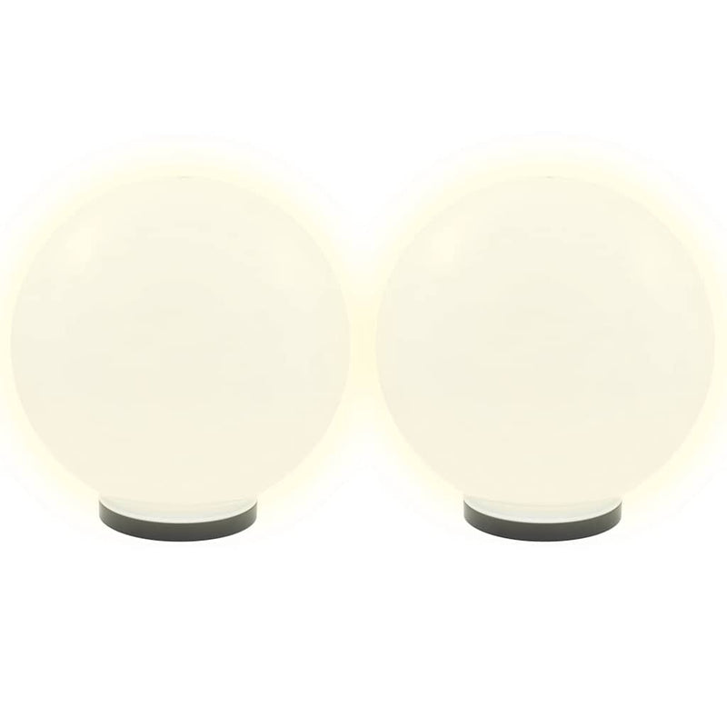 Lămpi glob cu LED, 4 buc., 40 cm, PMMA, sferic