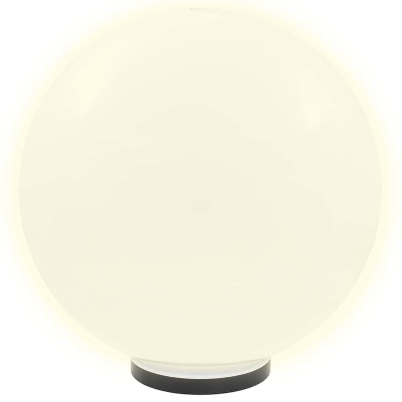 Lămpi glob cu LED, 2 buc., 50 cm, PMMA, sferic