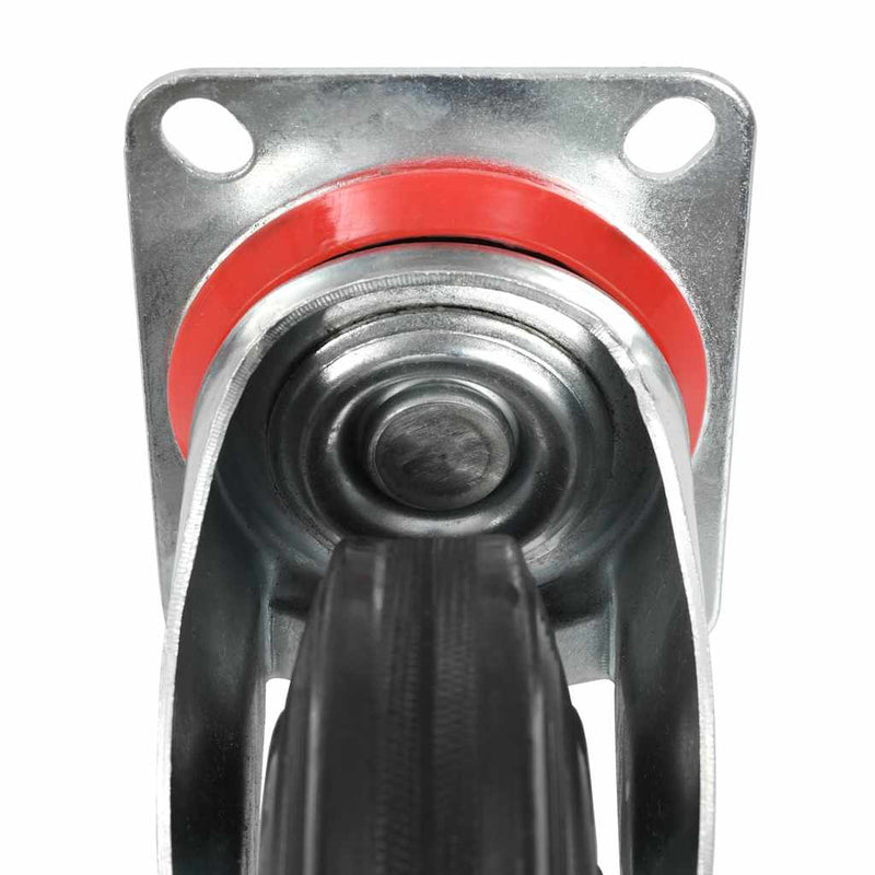 Roți pivotante, 8 buc., 200 mm