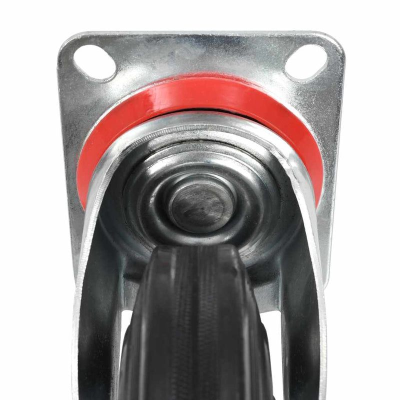 Roți pivotante, 24 buc., 200 mm