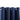 Draperii opace cu inele metalice, 2 buc, albastru, 140 x 225 cm
