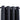 Draperii opace cu inele metalice, 2 buc, antracit, 140 x 225 cm