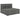Scaun modular de mijloc, 1 buc., gri, poliratan, cu perne