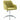 Scaune de sufragerie pivotante, 4 buc., verde, material textil