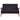 Set de canapele, 2 piese, negru, piele ecologică