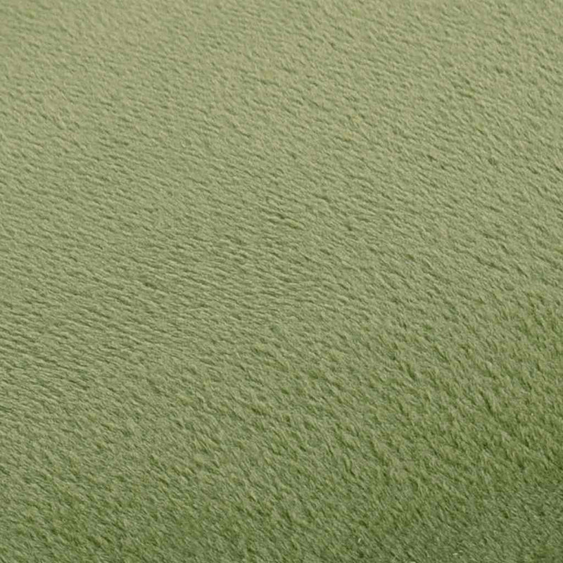 Taburet, verde muștar și auriu, catifea 28 x 36 cm