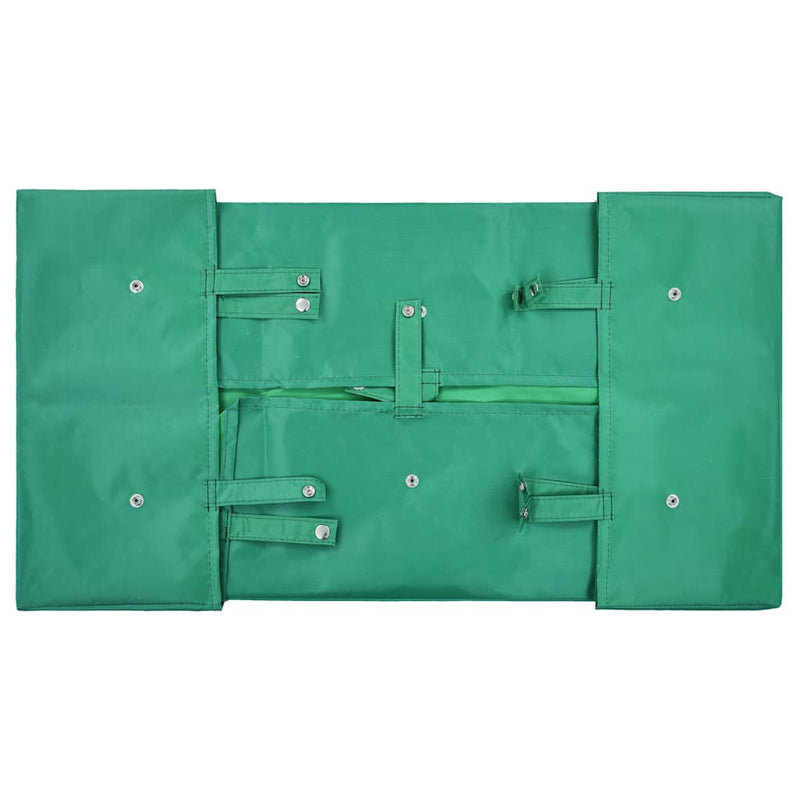 Căptușeală cărucior de grădină, verde, material textil