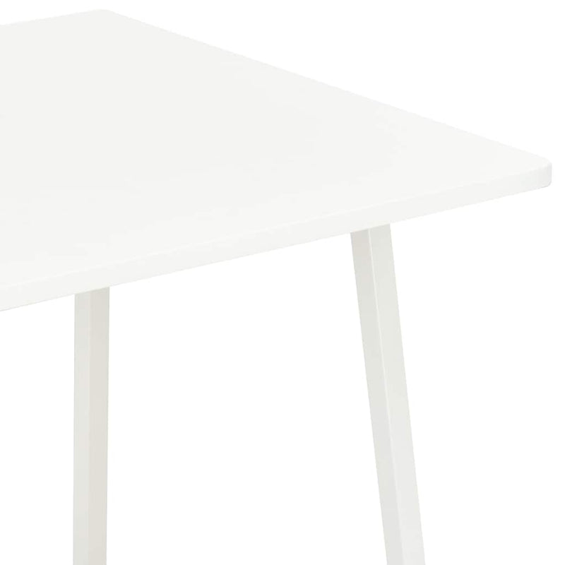 Birou cu rafturi, alb, 102 x 50 x 117 cm