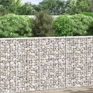 Strat înălțat gabion trapez, 100x20x100 cm, oțel galvanizat