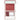 Cușcă de iepuri pentru exterior, 3 uși, roșu, lemn