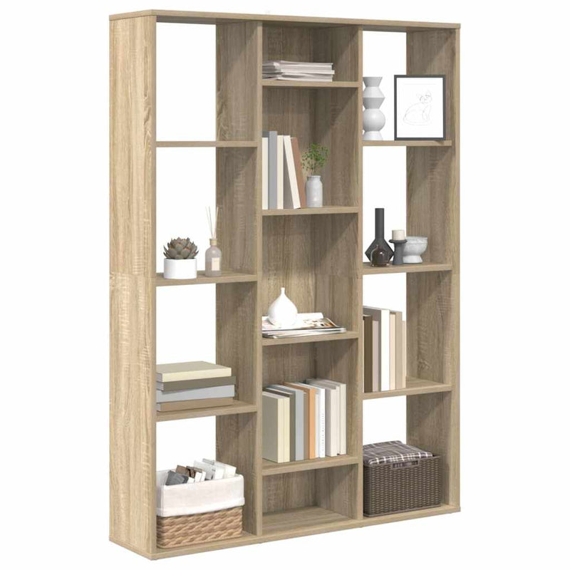 Separator /Bibliotecă stejar sonoma 100x24x140cm lemn prelucrat