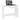 Birou, alb, 100x50x76 cm, lemn prelucrat