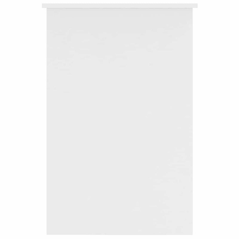 Birou, alb, 100x50x76 cm, lemn prelucrat