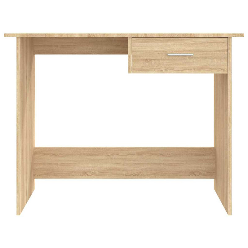 Birou, stejar sonoma, 100x50x76 cm, lemn prelucrat
