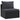 Set mobilier de grădină cu perne, 7 piese, negru, poliratan