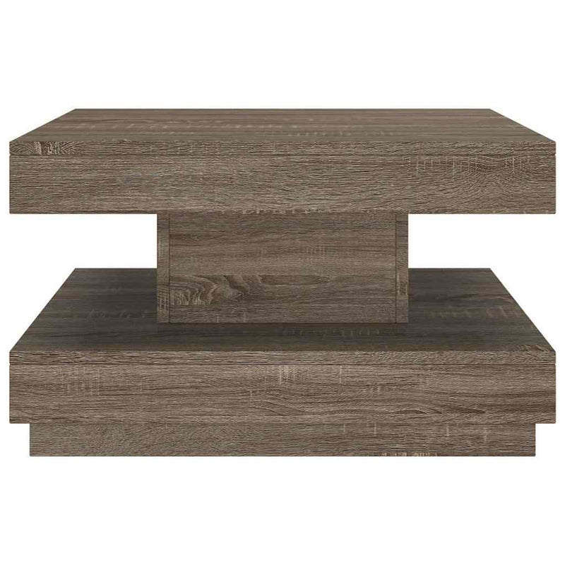 Măsuță de cafea, gri, 60x60x35 cm, MDF