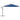 Umbrelă consolă de grădină, stâlp din aluminiu, albastru 350 cm