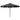 Umbrelă de soare de exterior, stâlp din lemn, antracit, 330 cm
