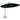 Umbrelă de soare suspendată, verde, 3 m, stâlp de aluminiu