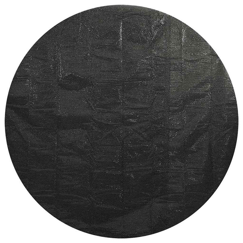 Prelată piscină, negru, 549 cm, PE