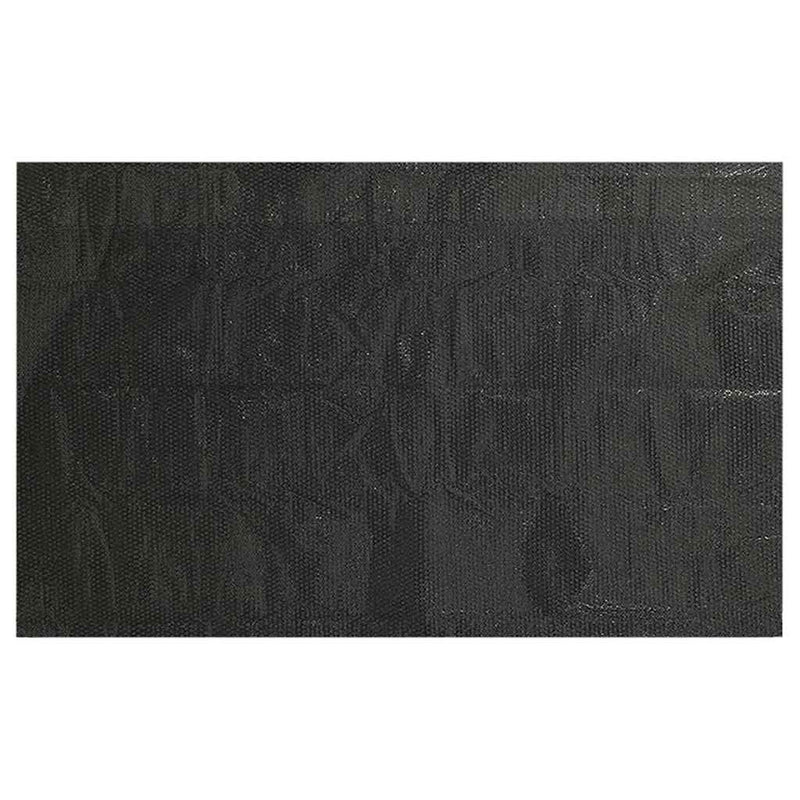 Prelată piscină, negru, 975 x 488 cm, PE