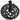Suport de umbrelă, negru și bronz, 9 kg, fontă, 40 cm