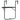 Masă balcon suspendată negru 60x64x83,5 cm plastic aspect ratan
