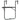 Masă balcon suspendată maro 60x64x83,5 cm plastic aspect ratan