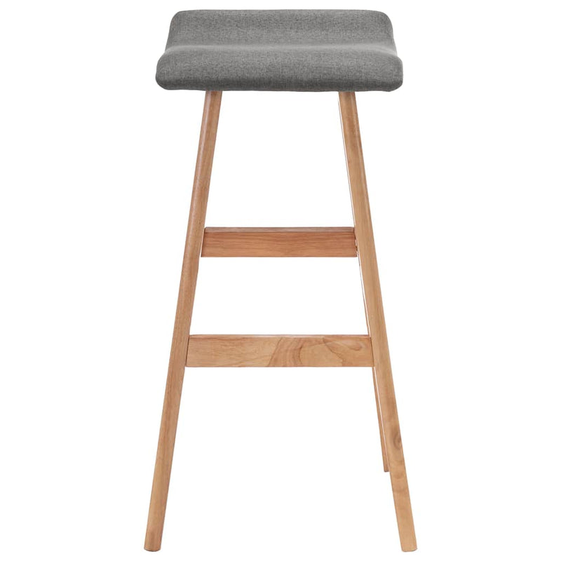 Scaun de bar, gri închis, material textil