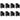Set mobilier de exterior cu perne, 9 piese, negru, poliratan