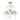 Candelabre suspendate de plafon cu cristale 2 buc. alb elegant