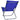Scaune pliante 2 buc. Material textil albastru