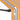 Copertină retractabilă manual cu LED, galben & albastru, 400 cm