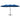 Umbrelă soare exterior cu stâlp aluminiu, albastru, 460x270 cm