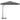 Umbrelă de soare de exterior, stâlp din oțel, antracit, 300 cm