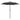 Umbrelă de soare cu stâlp din aluminiu, antracit, 270x246 cm