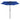 Umbrelă soare de grădină stâlp aluminiu albastru azur 270x246cm