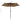 Umbrelă de soare cu LED-uri, stâlp din aluminiu, taupe, 270 cm