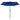 Umbrelă de soare cu LED-uri, stâlp din aluminiu, azuriu, 270 cm