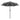 Umbrelă de soare cu LED-uri, stâlp aluminiu, antracit, 300 cm