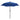 Umbrelă de soare cu LED-uri, stâlp din aluminiu, azuriu, 300 cm