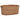Coș lemne foc cu mânere de transport natural 78x54x34 cm salcie