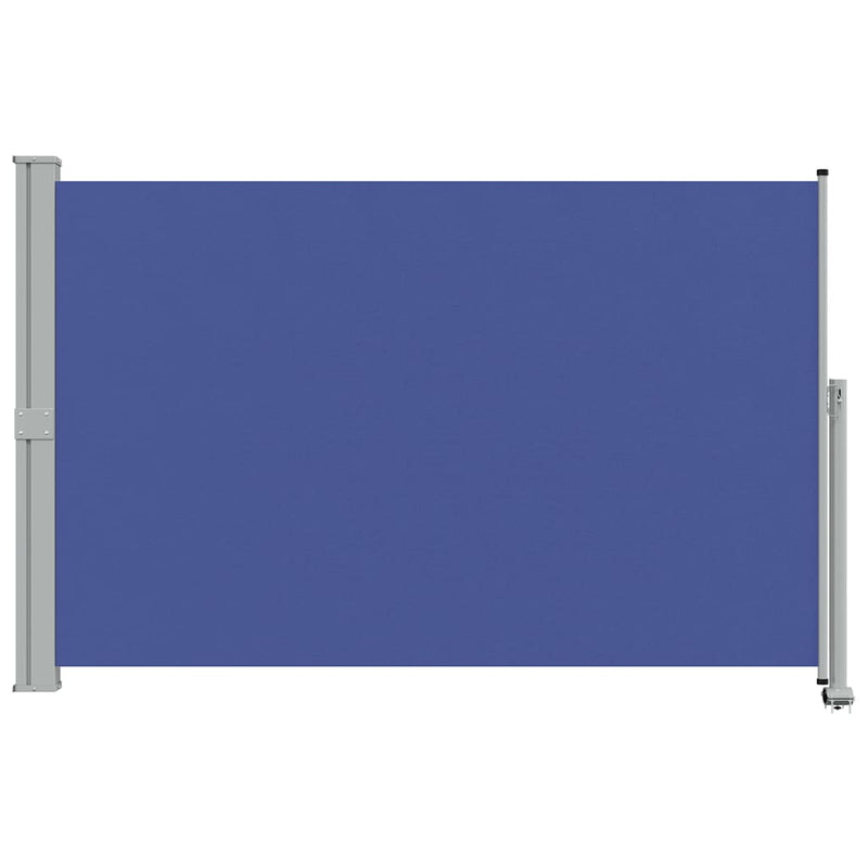 Copertină laterală retractabilă de terasă, albastru, 160x300 cm