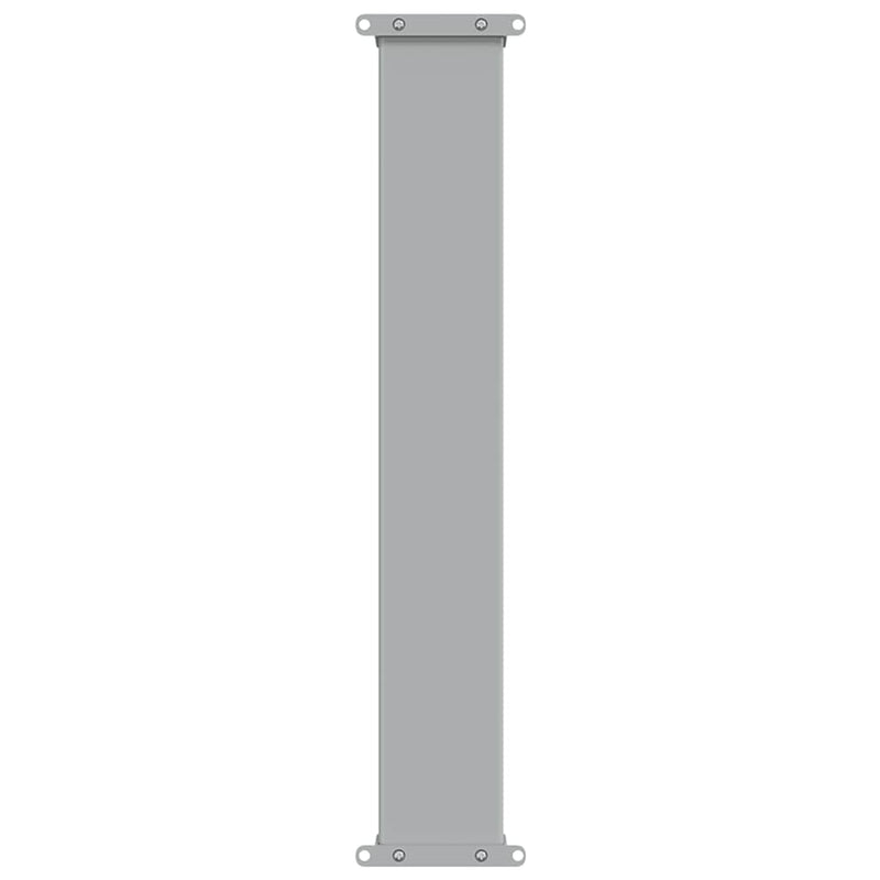 Copertină laterală retractabilă de terasă, crem, 80 x 300 cm