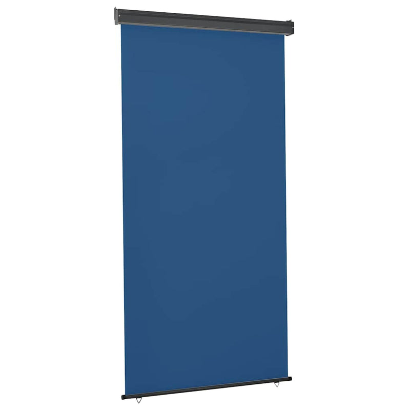 Copertină laterală de balcon, albastru, 125 x 250 cm