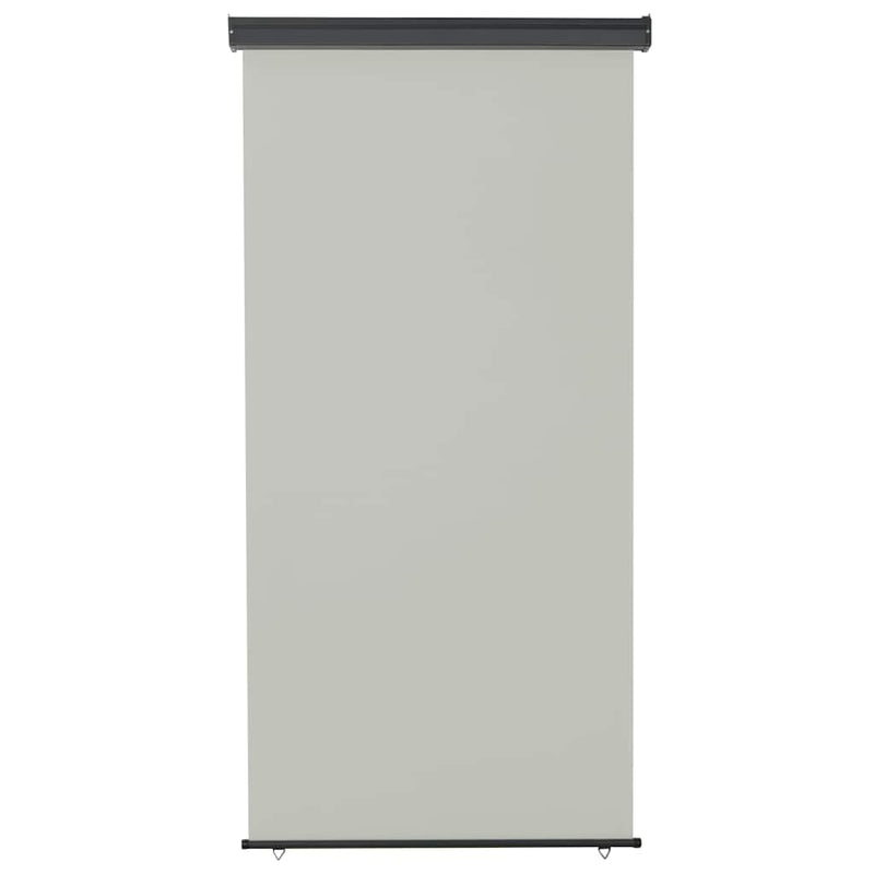 Copertină laterală de balcon, gri, 125 x 250 cm