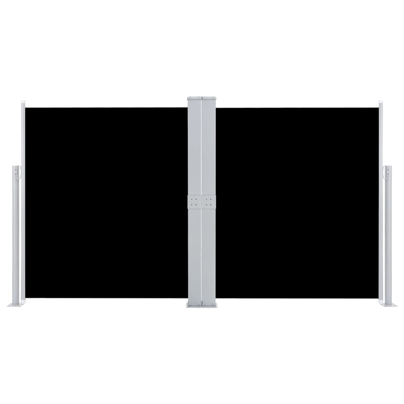 Copertină laterală retractabilă, negru, 140 x 600 cm