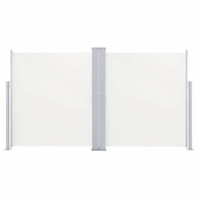 Copertină laterală retractabilă, crem, 140 x 600 cm